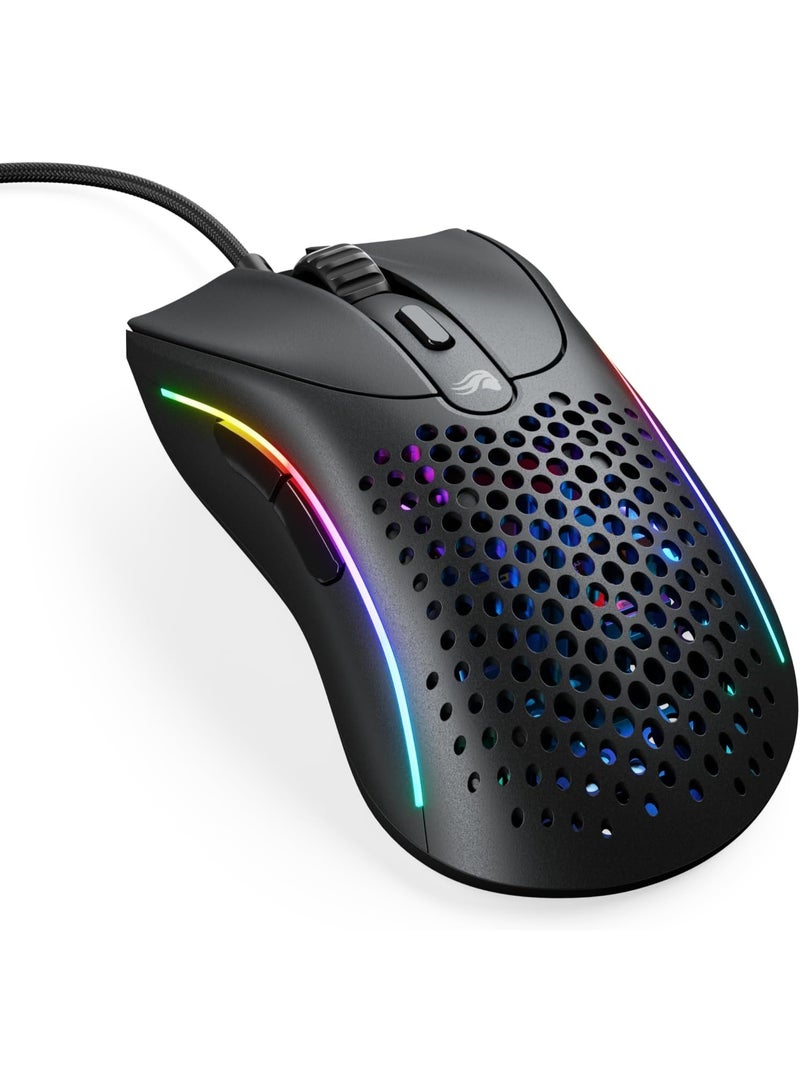 Glorious Gaming Glorious Model D 2 Wired Lightweight Gaming Mouse – Black - Image 1
