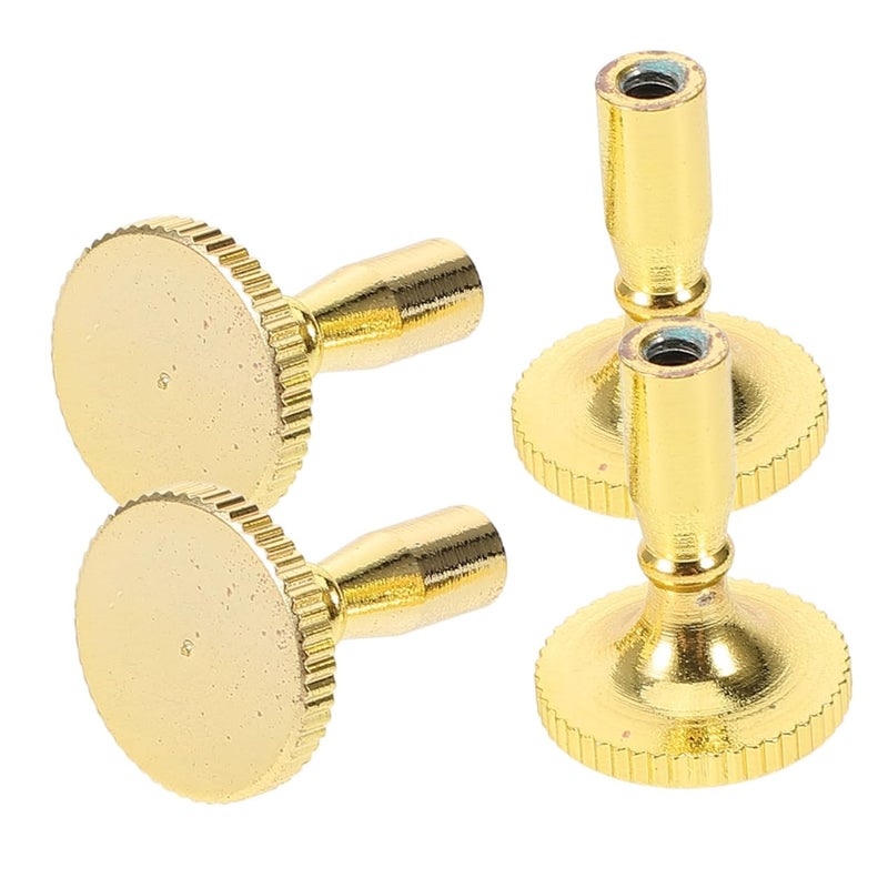 Hemobllo 8pcs Lamp Socket Turn Knob Replacement for Table Floor Pendant Lamps Easy Installation Light Control Electrophoretic - Image 5