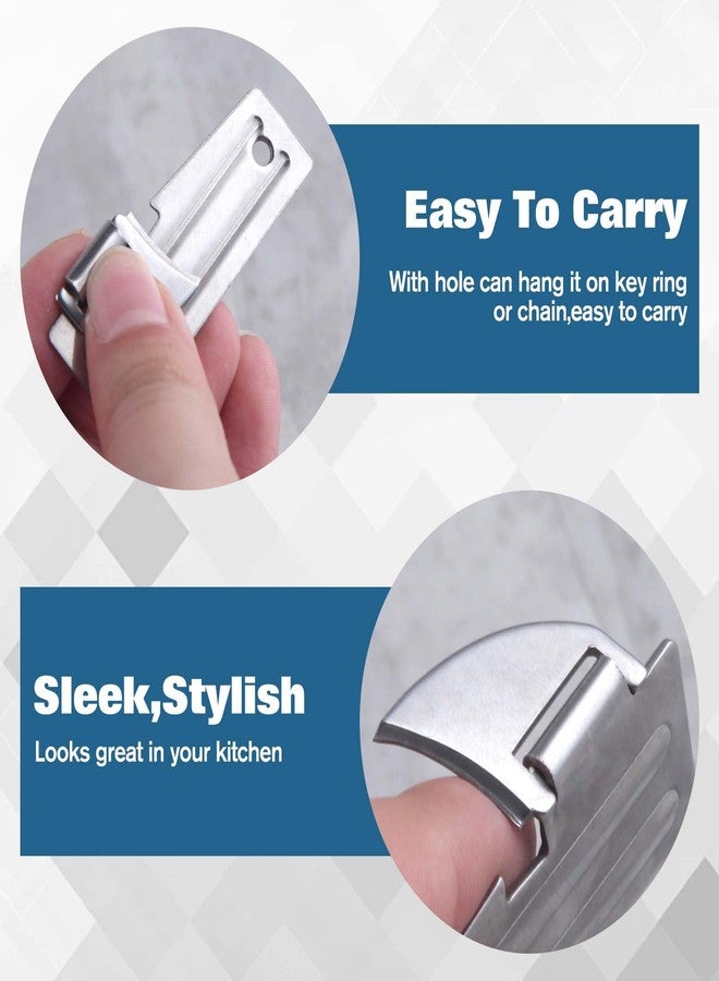 GOLD DEER 12 Pcs P51 Can Openers with Key Ring Stainless Steel Camping Can Opener for Kitchen Travel Camping Survival - Image 5