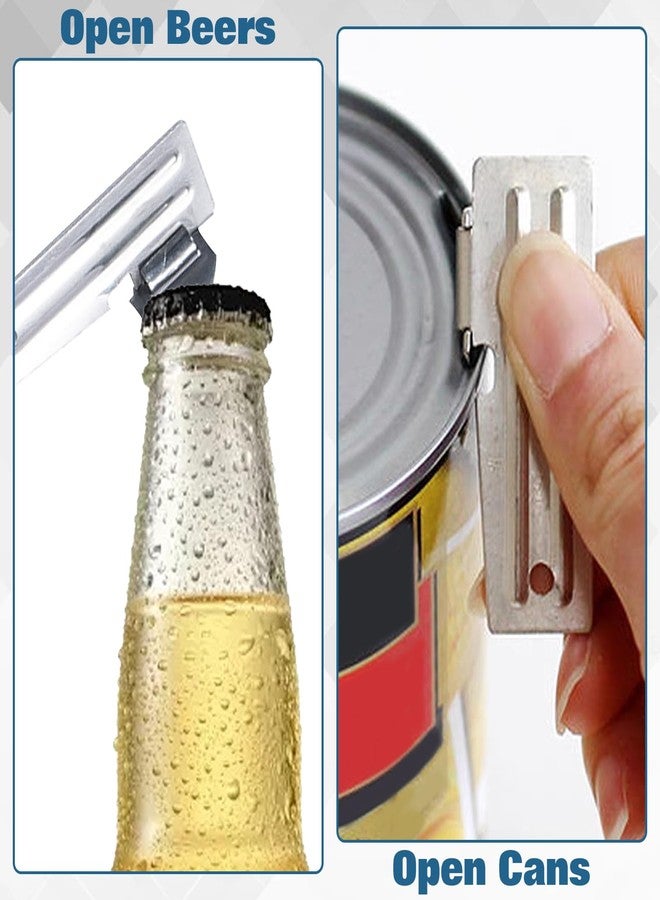 GOLD DEER 12 Pcs P51 Can Openers with Key Ring Stainless Steel Camping Can Opener for Kitchen Travel Camping Survival - Image 3