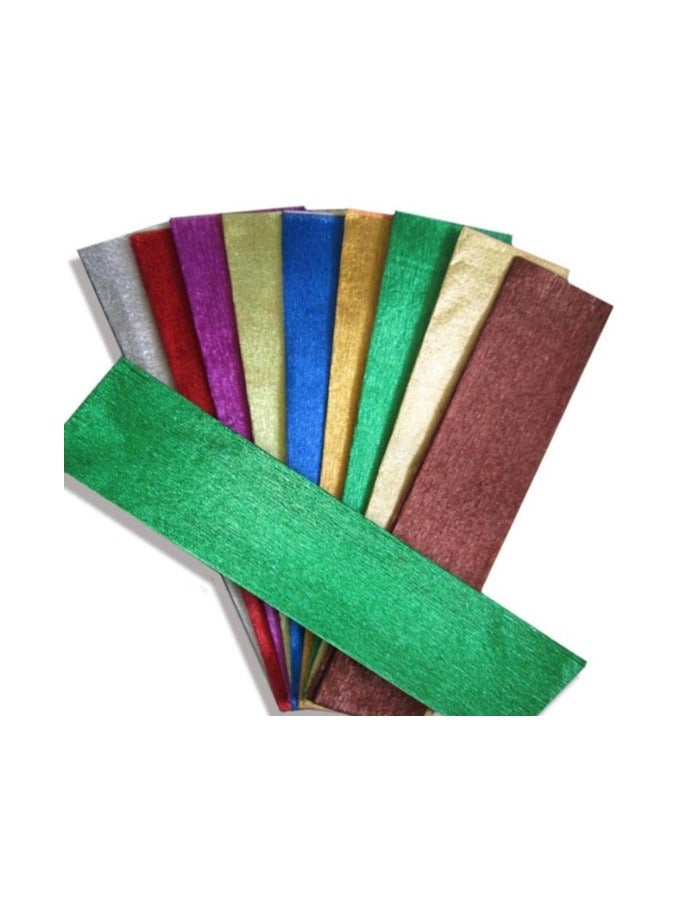 Terabyte CREPE PAPER 12FOLD 50X120CM MULTICOLORS - Image 1