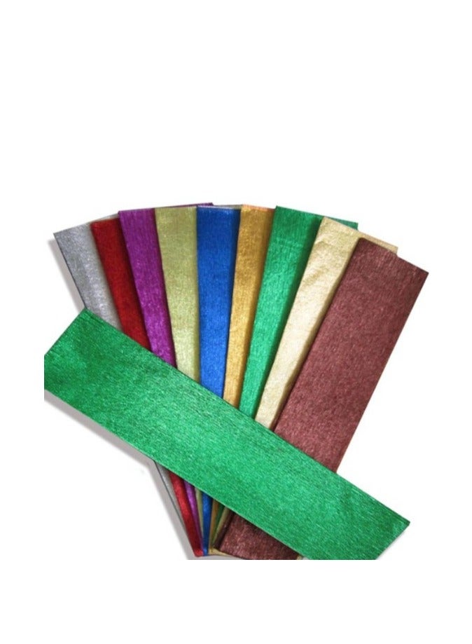 Terabyte CREPE PAPER 12FOLD 50X120CM MULTICOLORS - Image 2