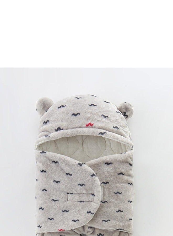 Loquat Squality Baby Sleeping Bag Thickened Split Leg Anti Kick  - Image 2