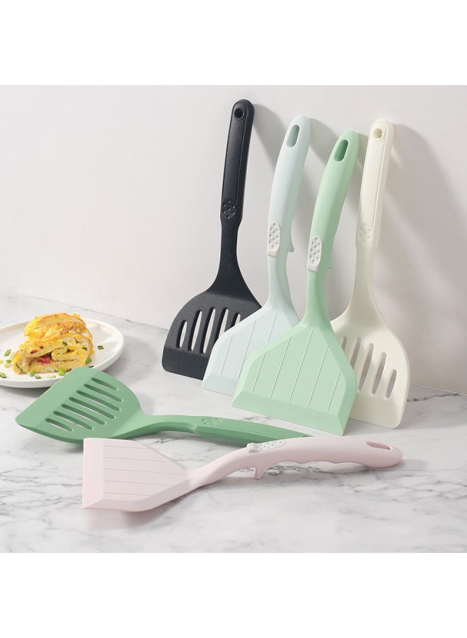 Household Food Grade Yuzi Burning Pot Shovel High Temperature Resistant Yuzi Burning Pot Special Shovel Yuzi Burning Silicone Pot White-Color:Flat-White - Image 4