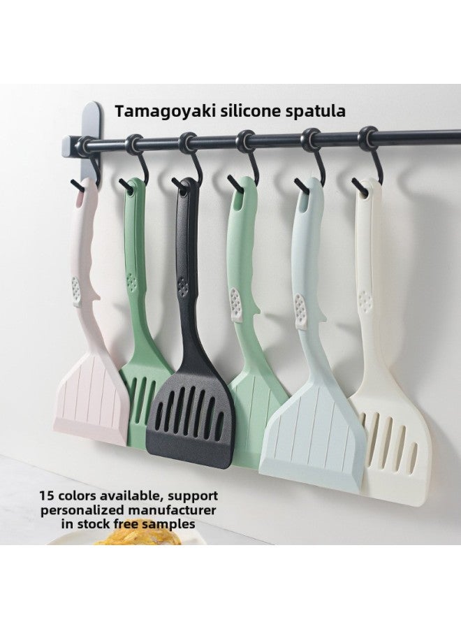 Household Food Grade Yuzi Burning Pot Shovel High Temperature Resistant Yuzi Burning Pot Special Shovel Yuzi Burning Silicone Pot White-Color:Flat-White - Image 2