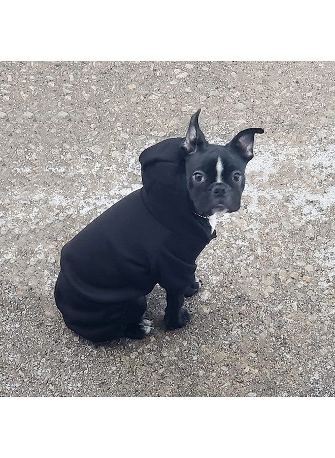 LifeWheel Dog Hoodie, Pet Jumpsuit Fleece Sweatshirt With Buttons, Dog Clothes, Dog Cold Weather Coats, Dog Pajamas, Winter Warm Cotton Puppy Hoodie 4 Legs Dog Clothes For Small Medium Large Dogs Cats Boy Girl - Image 2