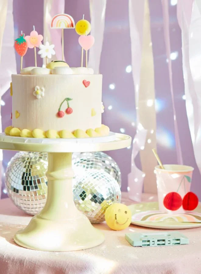 ميري ميري Happy Face Icons Candles