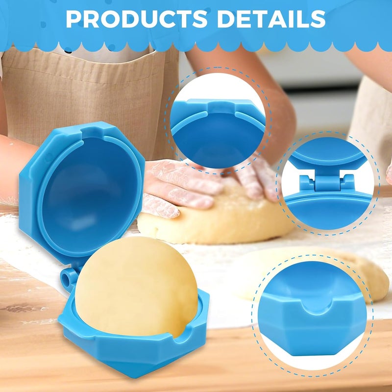 KCMOSGI 2 PCS Cake Pop Mold Shapes Press Set, Round Cake Pop Mold for Home, Bakers, DIY Accessories - Image 3
