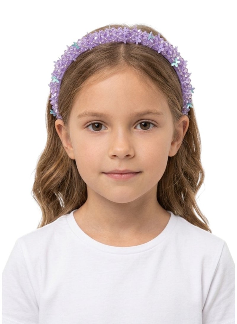 Bidani Festival Headband - Purple - Image 1