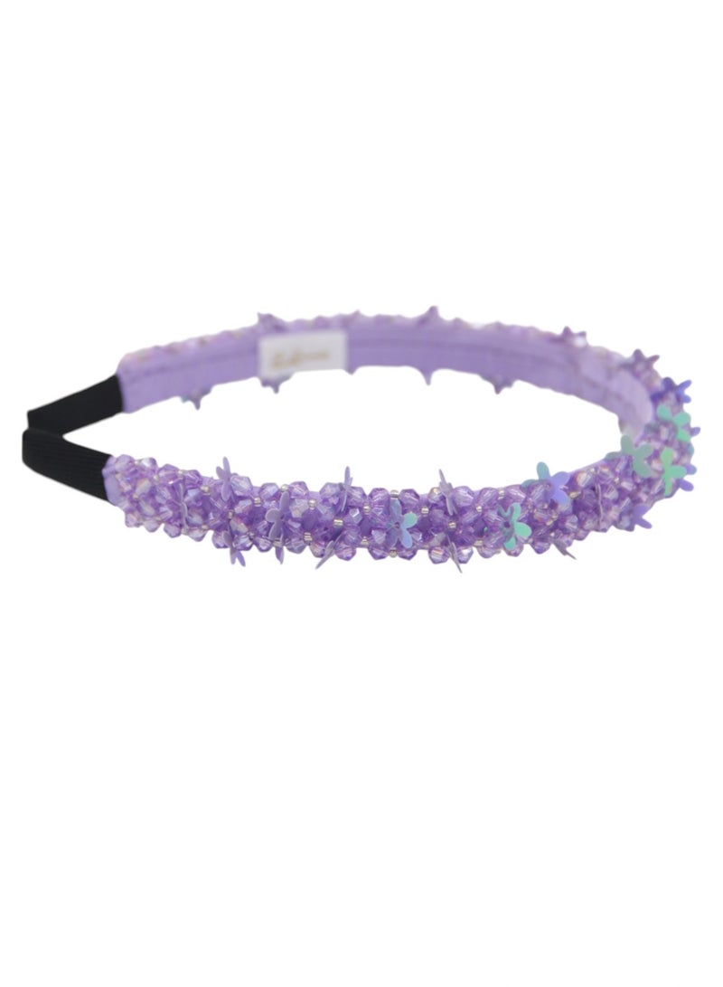 Bidani Festival Headband - Purple - Image 3