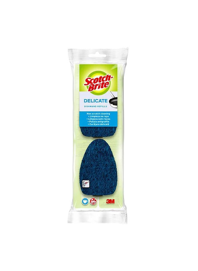 Scotch Brite 2-Piece Delicate Dishwand Refills Blue UU011499652 - Image 1