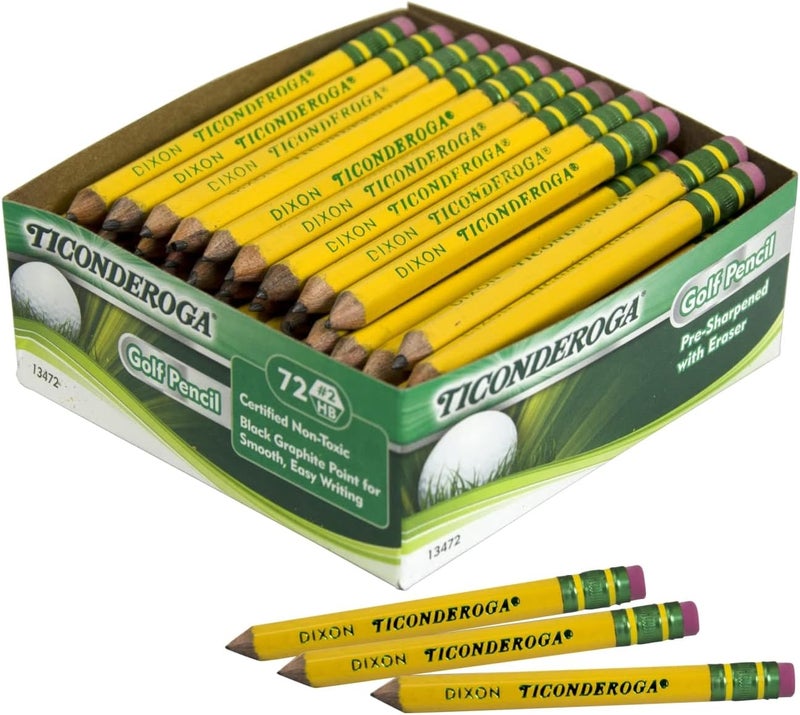 Ticonderoga Dixon Golf Pencils (13472) - Image 1