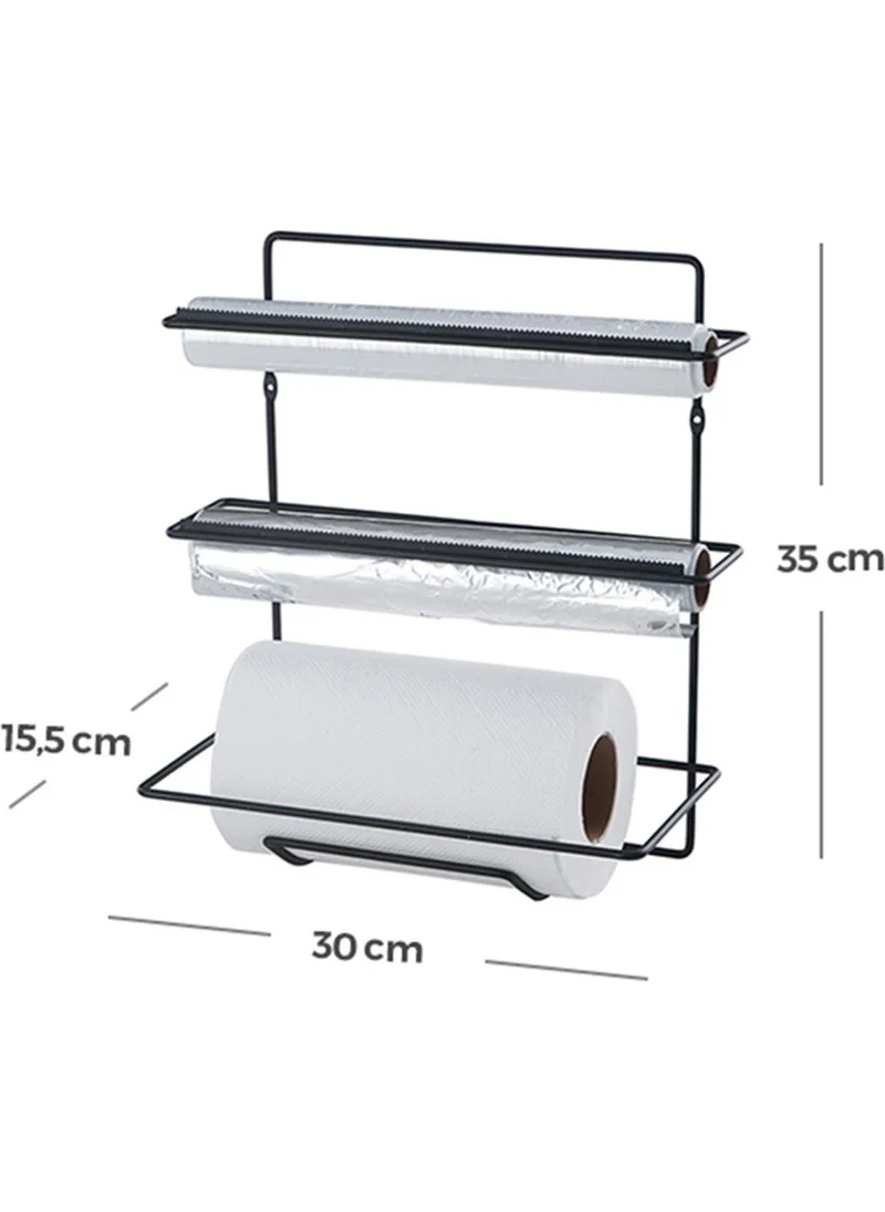 Acar Talon Towel Holder Foil Holder Black