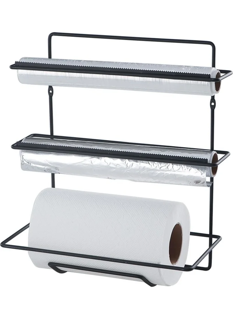 Acar Talon Towel Holder Foil Holder Black