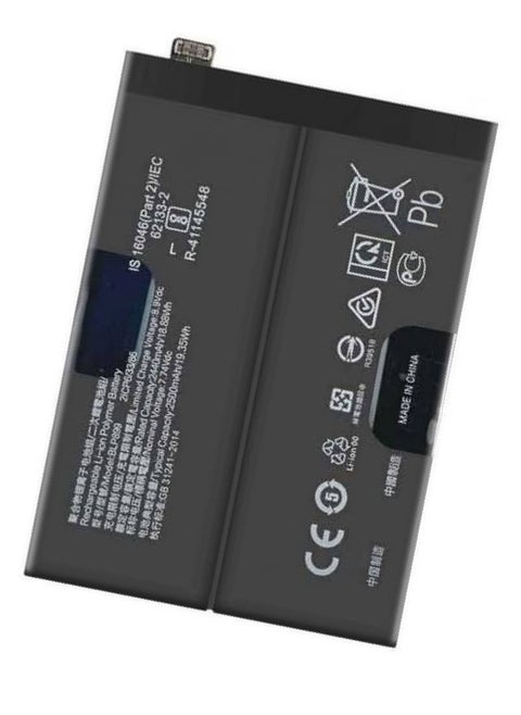Replacement Internal Battery BLP899 Compatible For OnePlus 10 Pro 5G Black