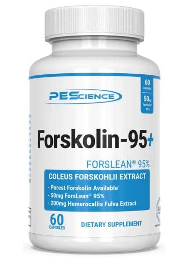 PEScience - Forskolin Capsules 95% Pure Forskolin Extract Patented Forslean 60 Count - Image 1
