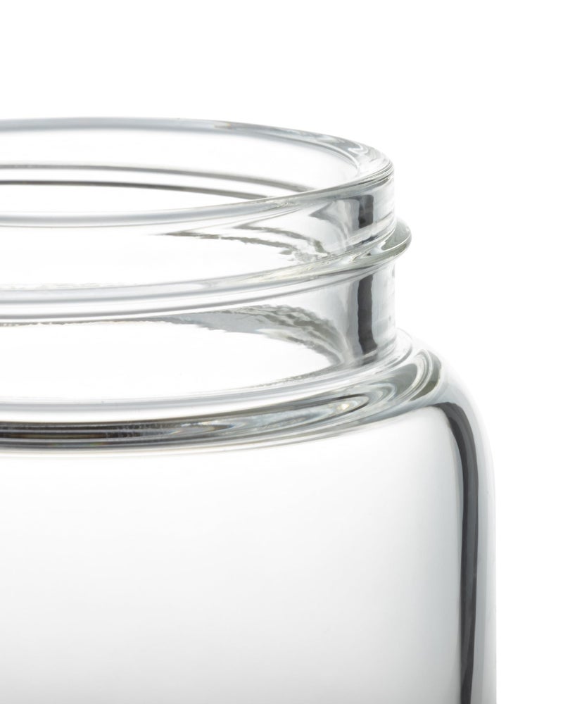 DUBBLIN Borosilicate Glass Jar with Airtight Wooden Lid, 120ml Transparent Kitchen Storage Container, 1 Piece, For Storing and Preserving Tea, Coffee, Snacks | Multipurpose Container for Kitchen - Image 5
