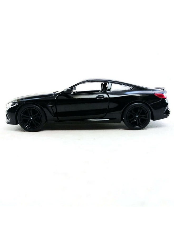Kinsmart Bmw M8 Competition Black Red 5" 1:36 Scale Die Cast Metal Model Toy Car W/Pullback Action  - Image 3