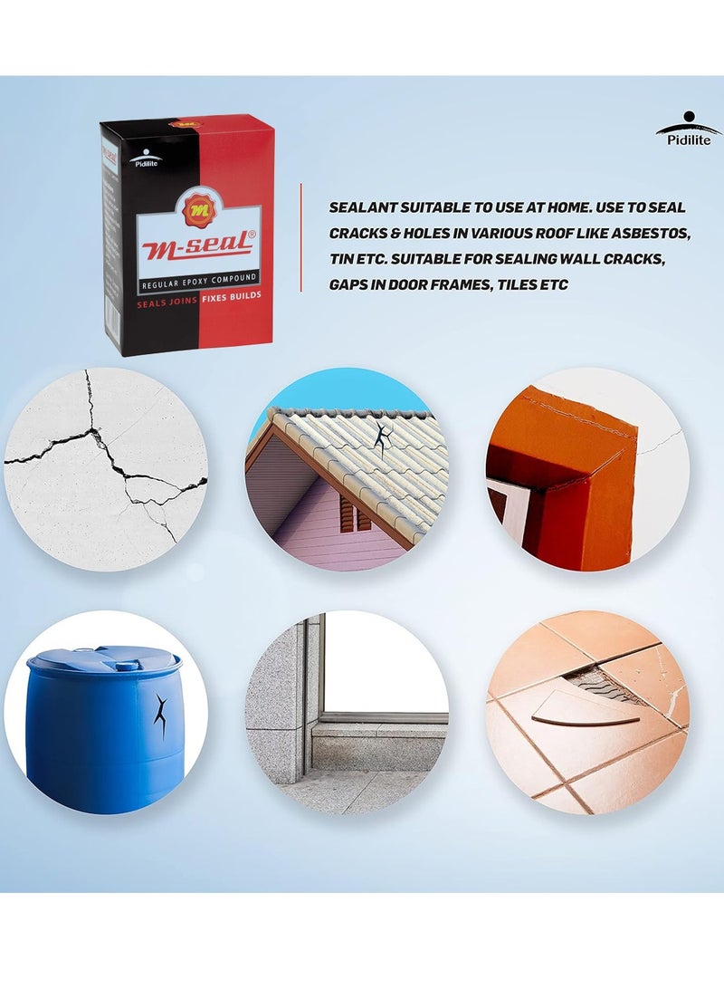 Pidilite M-Seal Regular Epoxy Compound – Strong Waterproof Epoxy Putty for Metal, Plastic, Pipe Leakage, Crack Repair & Gap Filling (100g) - Image 4