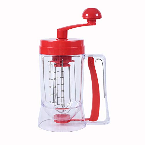 Acrodi Pancake & Cupcake Mixer and Batter Dispenser Perfect Baking Tool Bakeware Maker with Measuring Label - Image 1