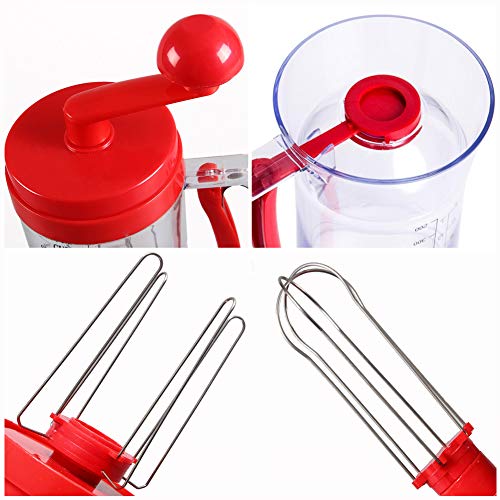 Acrodi Pancake & Cupcake Mixer and Batter Dispenser Perfect Baking Tool Bakeware Maker with Measuring Label - Image 5