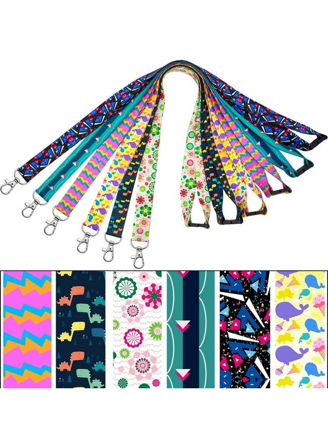YOUOWO Lanyard With Id Badge Holder Vertical Lanyards For Keys Women Kids Cruise Ship Card Id Badges Holder Youowo Hall Pass Lanyards Cruise Lanyards Breakaway Safety Quick Release Office Neck Safety Lanyard - Image 5