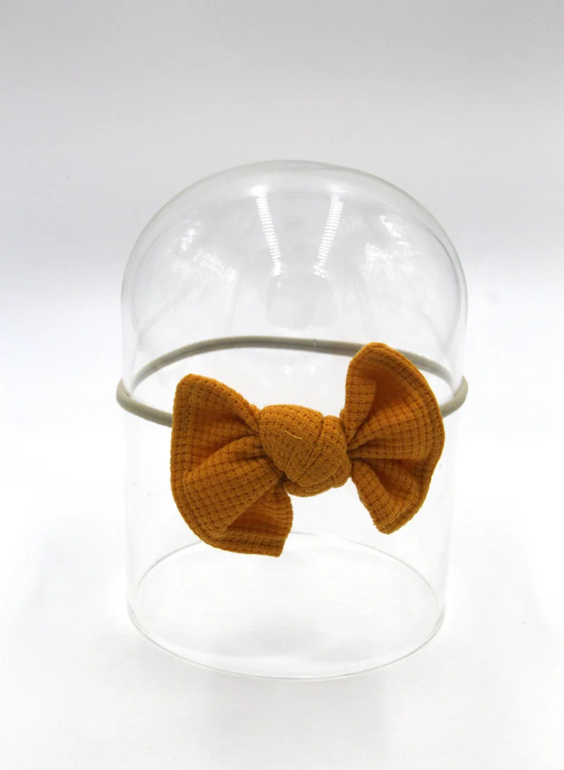 D'Daniela Aila Glasses and Headband Set For Babies and Girls - Mustard Yellow