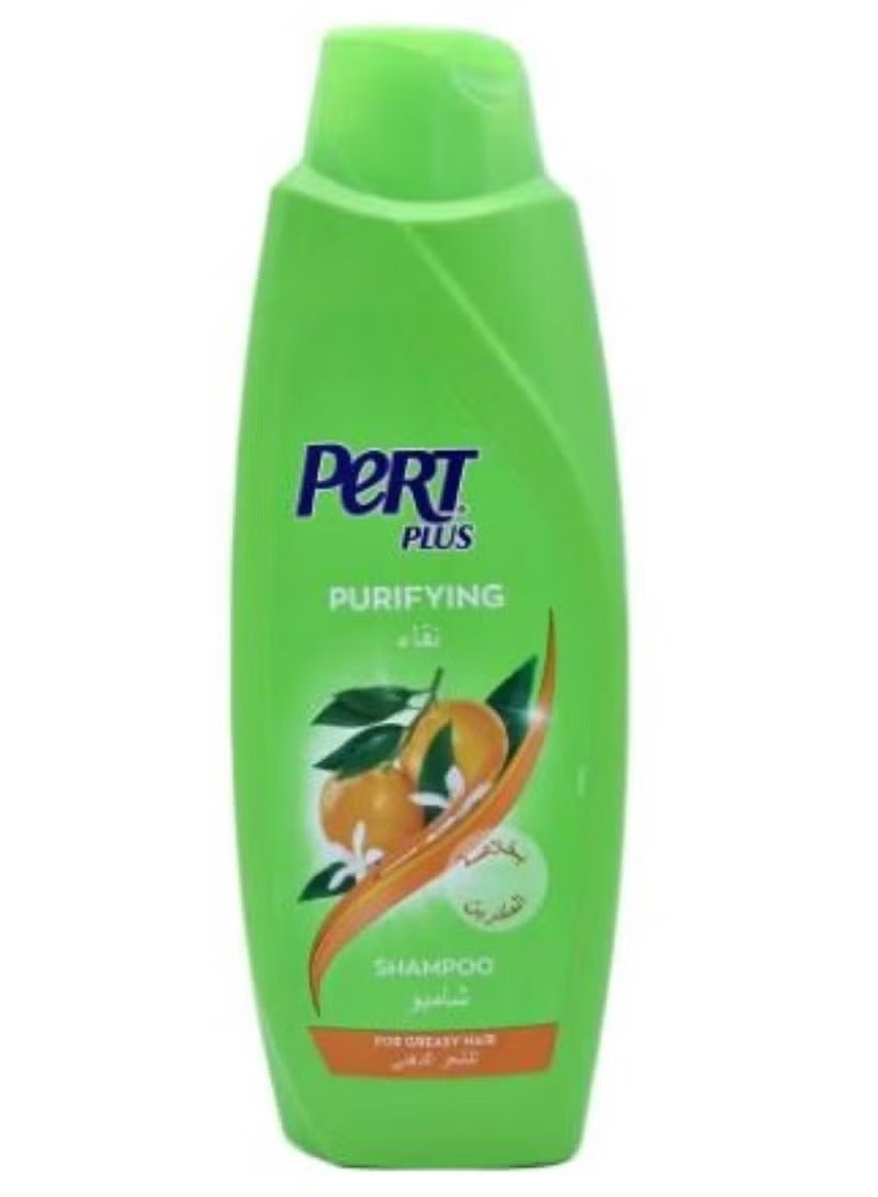 Pert Plus Anti Hair Loss Shampoo Mandarin  - 2*600 ml  (pack of 2)
