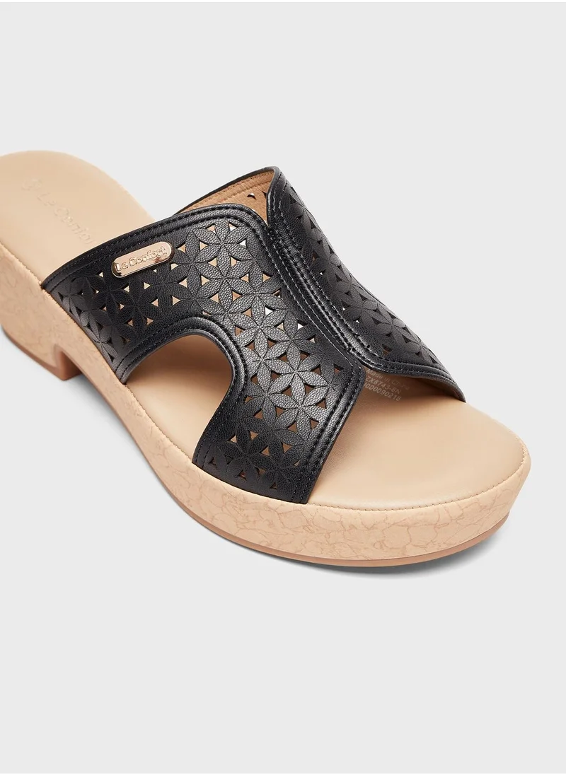 لو كونفورت Block Heel Sandals