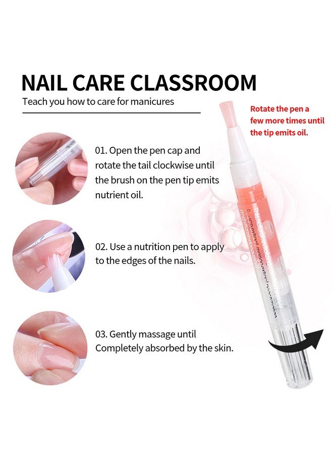 Nail Cuticle Oil Pen Nail Oil Pen Nourishment Polish With Vitamins Moisturized Nail Oil Cuticle Pen For Dry Damaged Cuticles (14 Pcs) - pzsku/Z7D14C2F7ABE3898903C6Z/45/_/1719250108/243f7401-3756-452b-b984-8964892b2c18