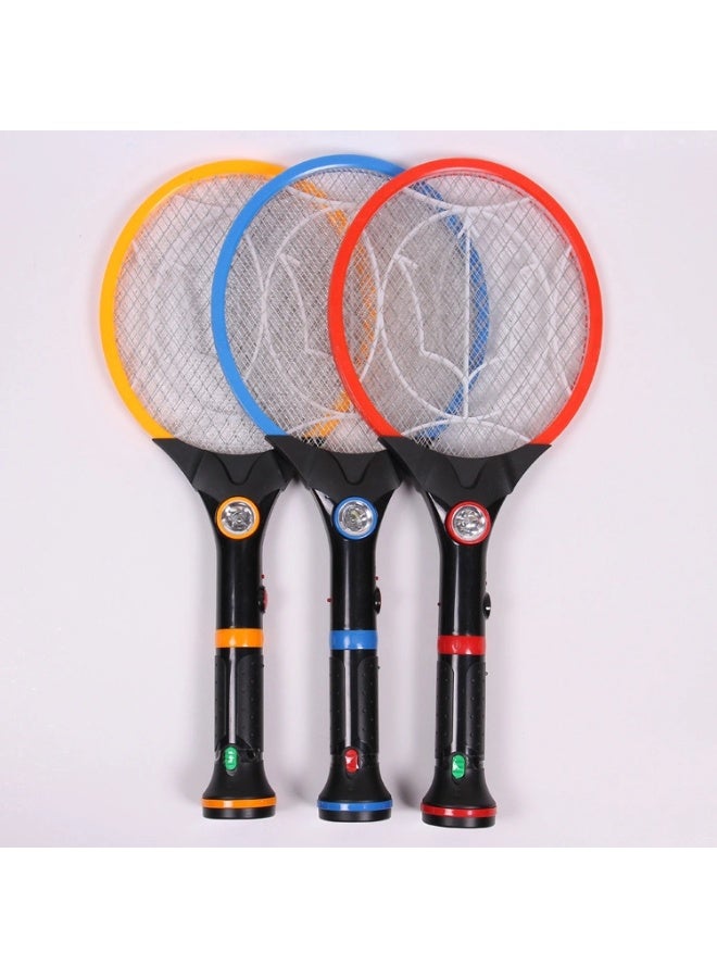 GECKO LTD-308 Rechargeable Electric Mosquito Swatter with Powerful Flashlight - Image 1