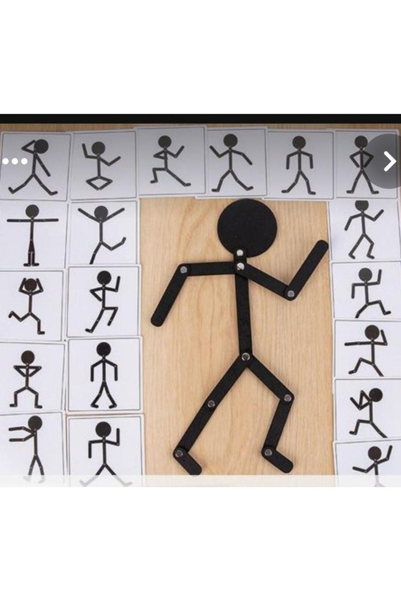 لعبة الرجل الخشبى مهارات تقليد نموذج - Image 5