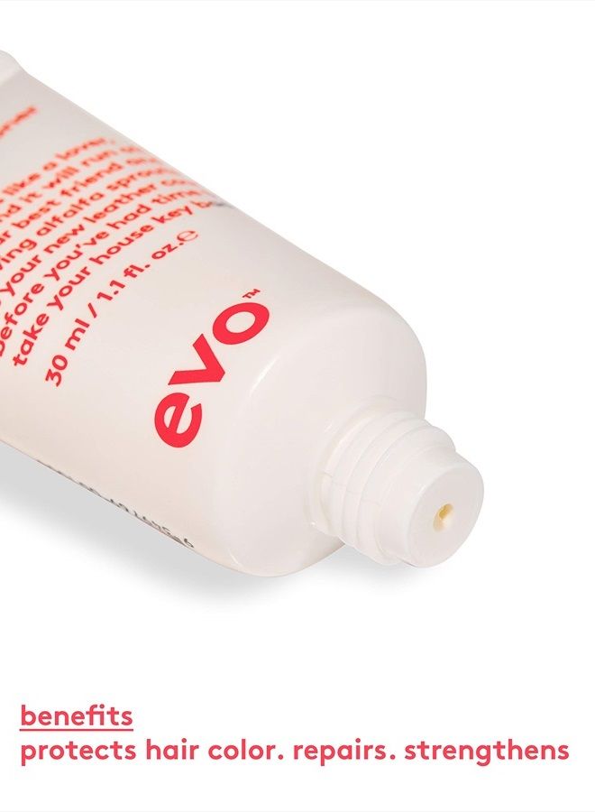 EVO Ritual Salvation Repairing Shampoo - Gently Cleanses, Treats Damaged & Brittle Hair & Protects Color - Travel Size, 30ml / 1.01fl.oz - Image 3