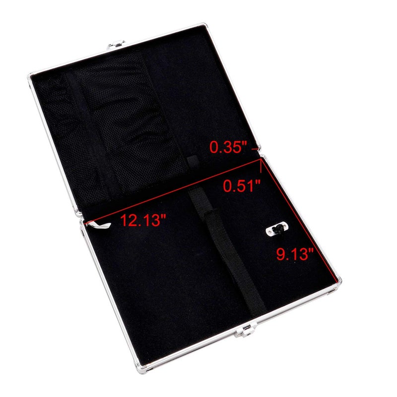 Vaultz Locking Storage Clipboard for Letter Size Sheets, Key Lock, Black (VZ00151) - Image 4