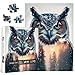 PPuzzling Owl Puzzles for Adults 1000 Pieces Difficult Bird Challenging Jigsaw Puzzles Jungle Animal Nature Puzzles as Bird Decor - Image 4