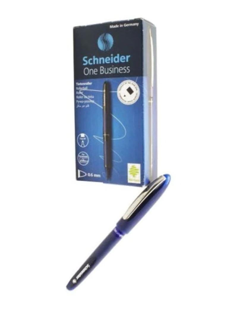 Schneider - 10-Piece One Business Rollerball Pen Blue - Image 1