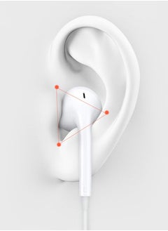BOLICE USB C Headphones Compatiable with Google Pixel 8 USB C In-Ear Headphones with Microphone Volume Control and Pure Sound White  - Image 5