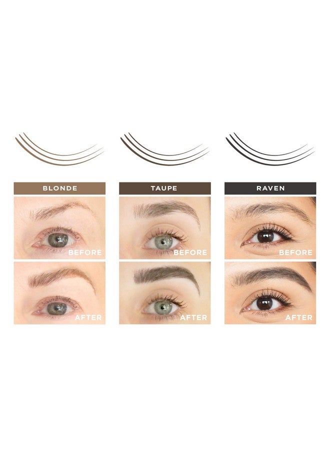 Billion Dollar Brows The Microblade Effect: Brow Pen, Create Natural Eyebrows, Fill in Brows, Taupe - Image 5