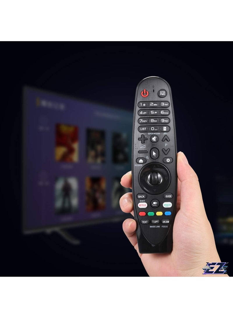 ELTRAZONE Universal Magic Remote Control AN-MR19BA AN-MR18BA AN-MR650 Compatible with LG Smart TV (No Voice Function) with battery - Image 2