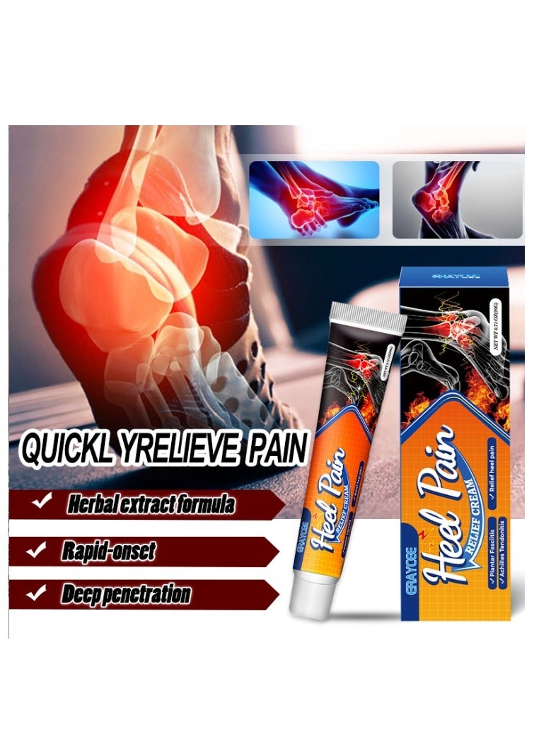 ERAYCEE Heel Pain Releif Cream Heel Pain Ointment Heel Spur Foot Swelling Ointment 20g  - Image 2