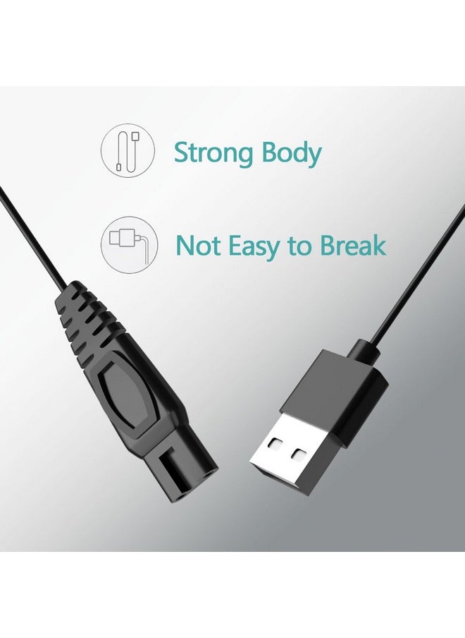 OGMWIN - Replacement Power Cord For Brightup Beard Trimmer Hair Clippers Fk8688T Electric Shaver Charger Charging Cable - Image 1
