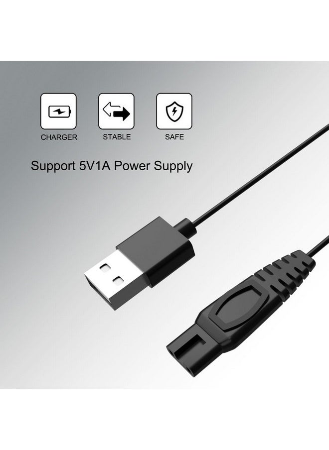OGMWIN - Replacement Power Cord For Brightup Beard Trimmer Hair Clippers Fk8688T Electric Shaver Charger Charging Cable - Image 1