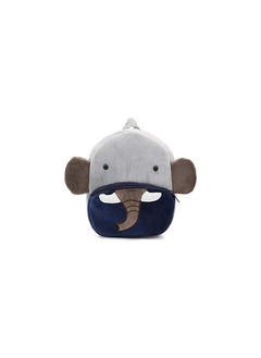 Blue Tree Blue Tree Cute Kids Backpack Toddler Bag Plush Animal Cartoon Mini Travel Bag for Baby Girl Boy 1-6 Years (Elephant)  - Image 1