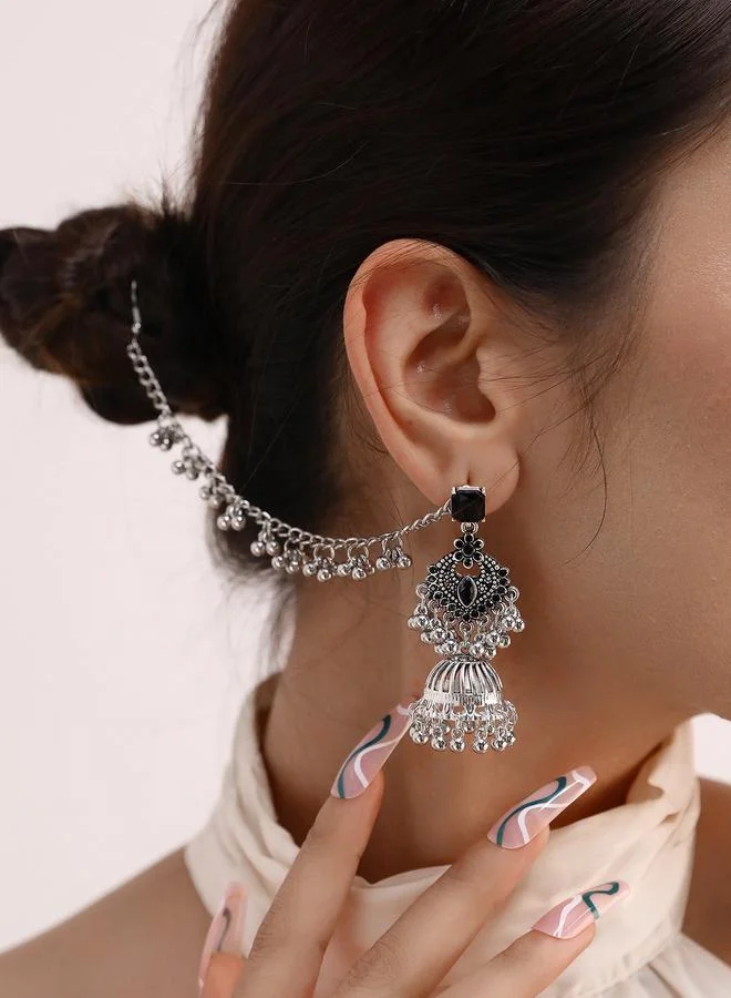 تايك تو Beaded Jhumka Dangle Earrings