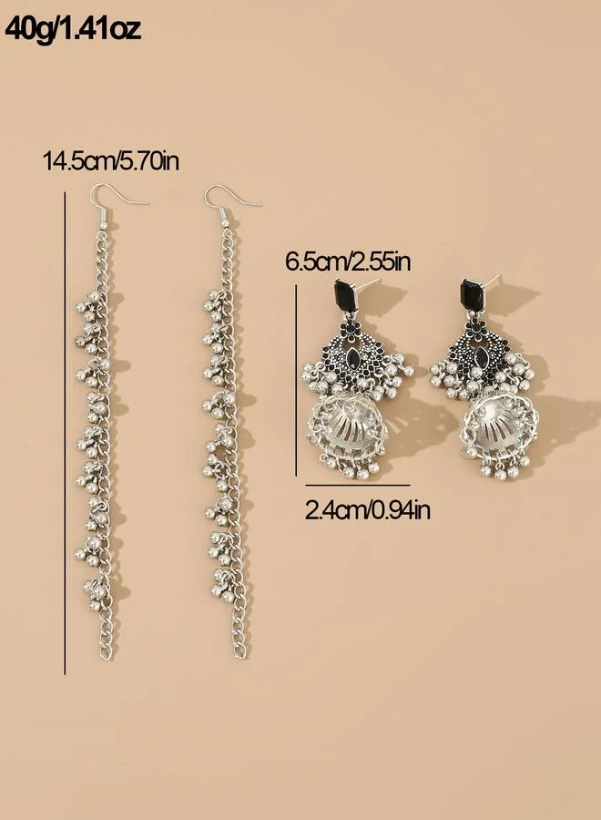 Take Two  Beaded Jhumka Dangle Earrings for Women | Best Price UAE