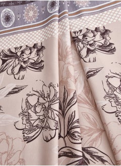 Master Home Textile Microfiber Printed Comforter Sets, Fits 200 x 200 cm King / Double Size Bed, 8 Pcs, With Soft Filling, Celine Series  - Image 3