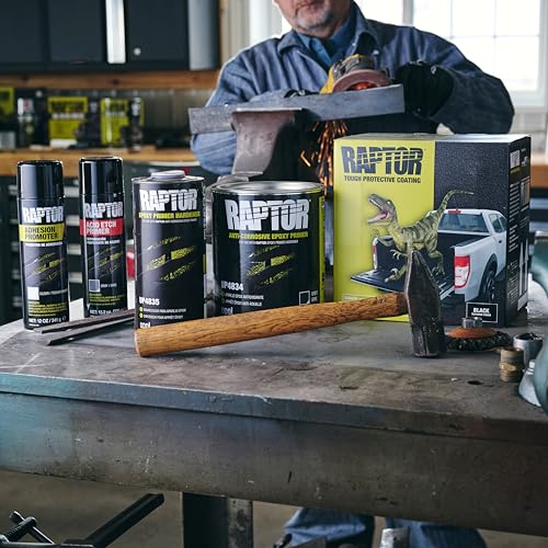 U-POl Raptor Acid Etch Primer 1K Aerosol, Protective Automotive Etching Primer, Durable Spray Paint For Bare Metals, Gray, 13.2 OZ - Image 4