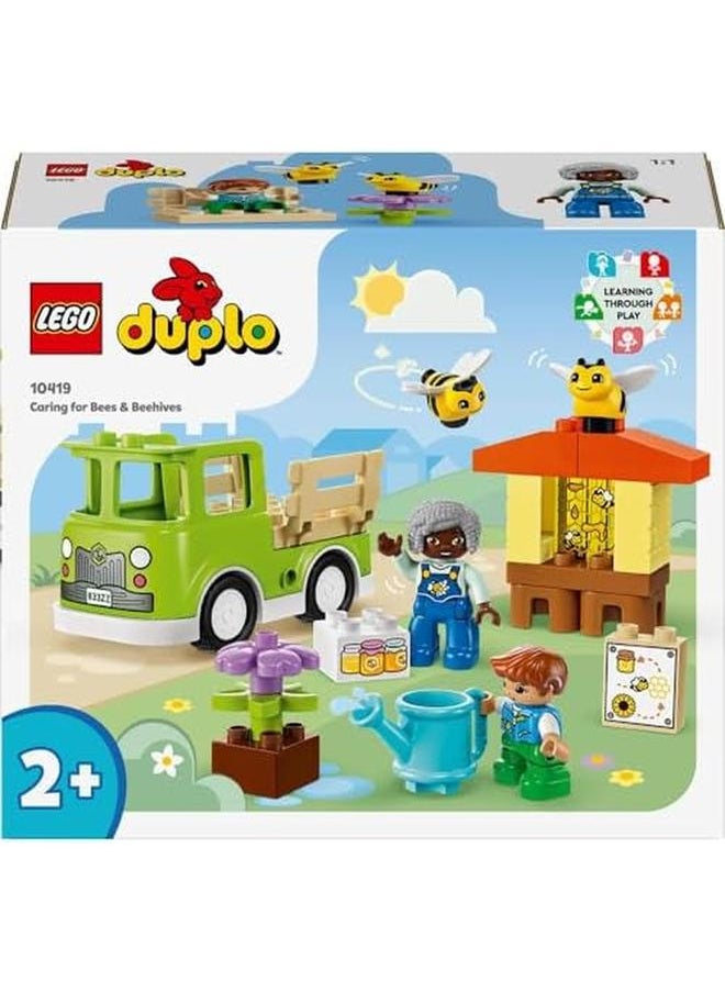 LEGO Duplo Town Caring For Bees And Beehives 10419 Learning And Education Toys Set Building Blocks Toy For Toddlers 22 Pieces  - Image 2