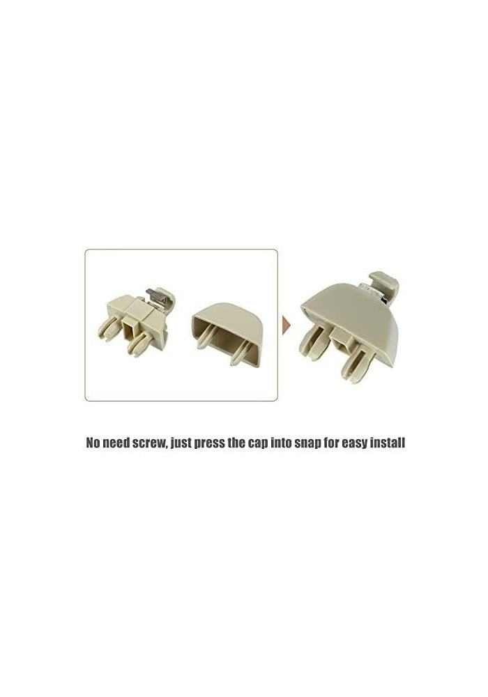 Vuzmode Sun Visor Support Clip Retainer - Beige - Image 3