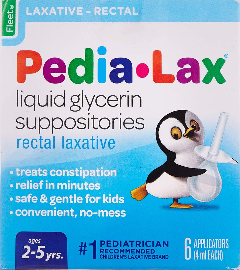 Fleet Children's Pedia-Lax Liquid Glycerin Suppositories -- 6 Suppositories - Image 2